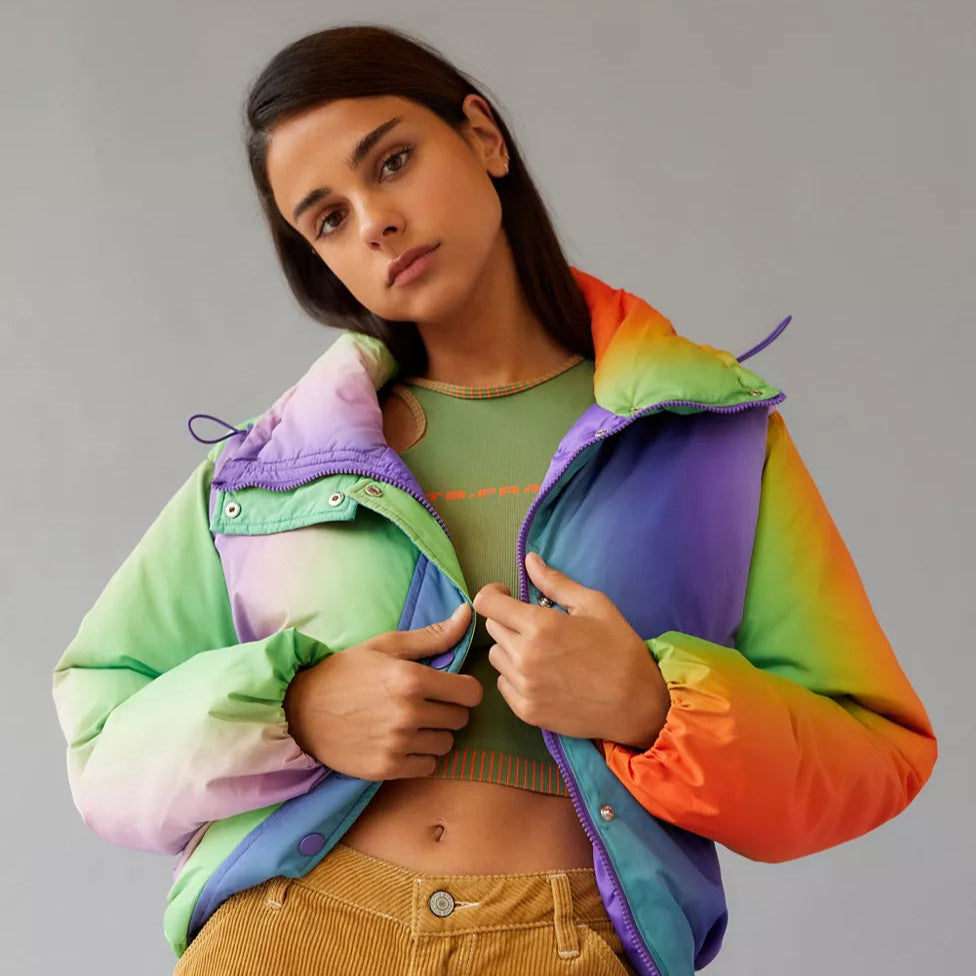 BDG Isla Puffer Jacket (XS) // Thrift & Vintage